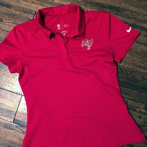 Nike Dri-fit Tampa Bay Bucs Women’s Polo Shirt (M)